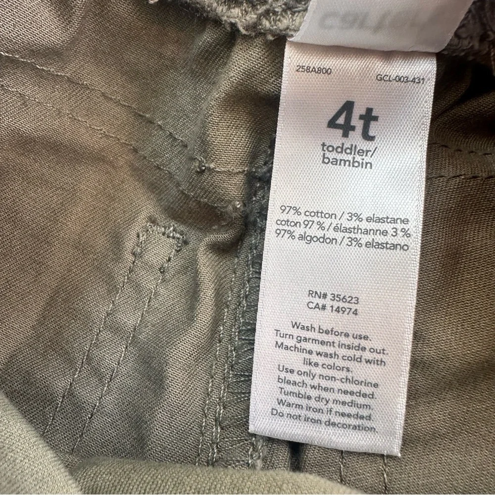 Carter’s Toddler Girls camo pants